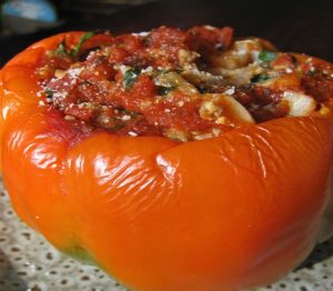 Mexican Stuffed Peppers With Vegetables