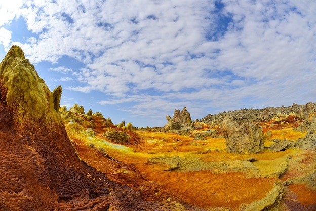 The Danakil Desert, Eritrea